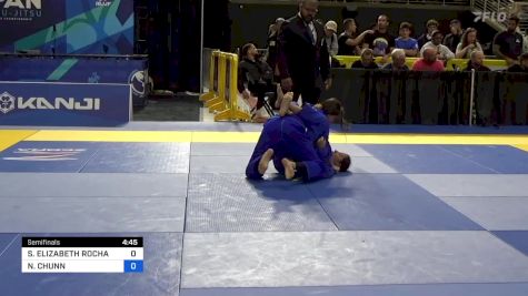 SOFIA ELIZABETH ROCHA DE OLIVEIR vs NATALIE CHUNN 2024 Pan Jiu Jitsu IBJJF Championship