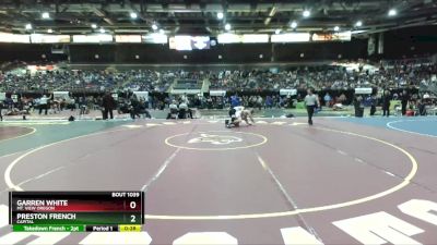 195 lbs Cons. Round 2 - Preston French, Capital vs Garren White, Mt. View Oregon