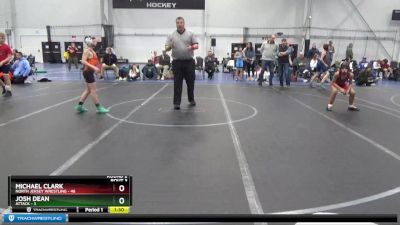 88 lbs Round 2 (4 Team) - Michael Clark, North Jersey Wrestling vs Josh Dean, Attack