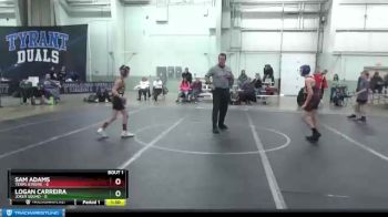 76 lbs Finals (2 Team) - Sam Adams, Terps Xtreme vs Logan Carreira, Joker Squad