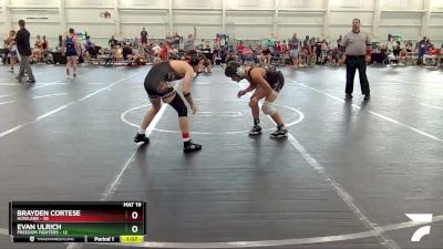 105-110 lbs Semifinal - Brayden Cortese, Howland vs Evan Ulrich, Freedom Fighters