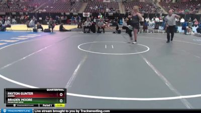 5A 285 lbs Quarterfinal - Braden Moore, Mountain View vs Payton Gunter, Nampa