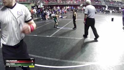 56 lbs Cons. Round 1 - Tru Mundorf, Mullen Youth Wrestling vs Ivan Perez, Warrior Wrestling Academy