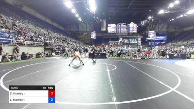 122 lbs Cons 32 #2 - Claudia Heeney, Illinois vs Layla Morris, Oregon