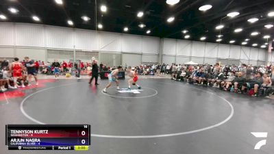 160 lbs 2nd Wrestleback (16 Team) - Tennyson Kurtz, Washington vs Arjun Nagra, California Silver