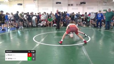 96 lbs Round 2 - Lucas Bauer, 84 Athletes vs Cullen White, Ckwa