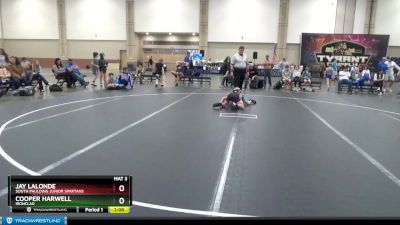 68 lbs Round 1 - Cooper Harwell, Ironclad vs Jay Lalonde, South Paulding Junior Spartans