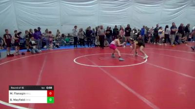 82 lbs Round Of 16 - Maximus Flanagin, Williamstown vs Brody Mayfield, Emigsville