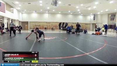 77 lbs 3rd Place Match - Cameron Schofield, Franklin Wrestling Club vs Javier Salas Iii, Indiana