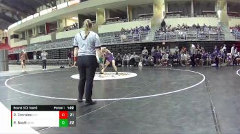 138 lbs Round 3 (3 Team) - Ryker Booth, Grand Island vs Robert Corrales, Garden City