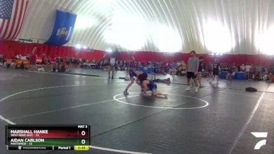 109-111 lbs Round 3 - Marshall Hanke, West Bend East vs Aidan Carlson, Mahtomedi