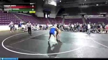 W-180 lbs Finals (2 Team) - Kassidee Savaria, Montana vs Maggie Smith, Wyoming