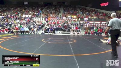 3-2-1A 190 Cons. Semi - Dalton Rokey, Sabetha vs Luke Franklin, Smith Center