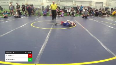 40-B Mats 1-5 8:00am lbs Round Of 16 - Julian Jette, WV vs Wade Roark, OH