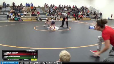 B-3 lbs Quarterfinal - Austyn Kiesey, LMWC vs Liam Wiechmann, TWC