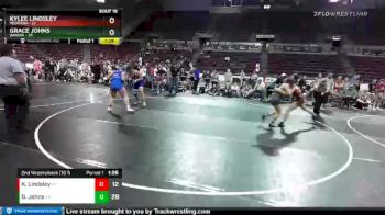 W-164 lbs 2nd Wrestleback (16 Team) - Grace Johns, Kansas vs KyLee Lindsley, Montana