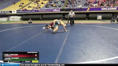 165 lbs Quarterfinal - Cael Carlson, Minnesota vs Caden Schmidt, Iowa State