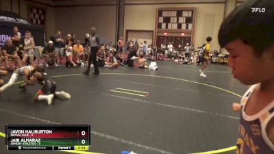 56 lbs Semis & 1st Wrestleback (8 Team) - Jair Almaraz, Armory Athletics vs Javon Haliburton, Revival Blue