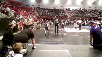 67 lbs Rr Rnd 1 - Caitlin Prock, Vian Wrestling Club vs Zoie Gregory, Tulsa Blue T Panthers