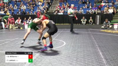 125 lbs Quarterfinal - Sean Williams, Fresno State vs Taylor LaMont, Utah Valley