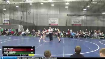 95 lbs Round 2 (4 Team) - Luke Kibelbek, Tennessee White vs Ben Walsh, Iowa Blue