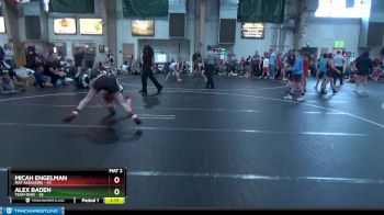 100 lbs Round 1 (6 Team) - Micah Engelman, Mat Assassins vs Alex Baden, Team Ohio