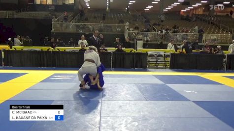 CASSANDRA MCISAAC vs LENIHAYME KAUANE DA PAIXÃO SILVE 2024 Pan Jiu Jitsu IBJJF Championship