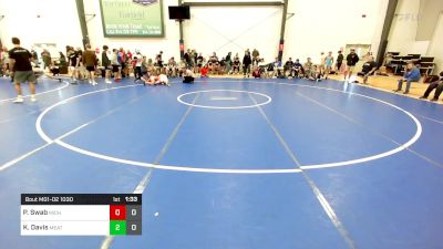 103 lbs Rr Rnd 2 - Pilot Swab, Michigan Grapplers vs Kael Davis, Meatballs