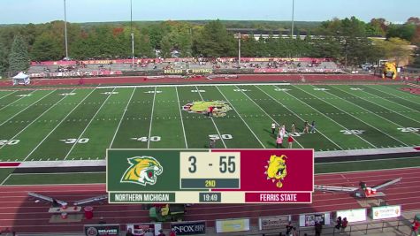 Replay: N. Michigan vs Ferris State | Sep 30 @ 3 PM