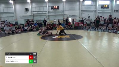 110 lbs Pools - Cain Rock, Black Iron Society vs Ian McCallie, Ares W.C. (MI)