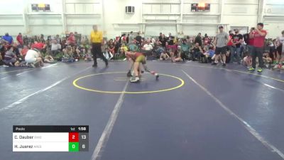 80 lbs Pools - Cale Dauber, Ohio Gold 24K vs Hudson Juarez, Ares W.C. (MI)