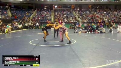 2A 170 lbs Cons. Semi - Patrick Goins, West Lincoln vs Elias Martinez, Jay M. Robinson