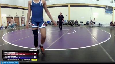 120 lbs Cons. Round 4 - Ty Henderson, Maurer Coughlin Wrestling Club vs Tavien Smith, River City Wrestling Club