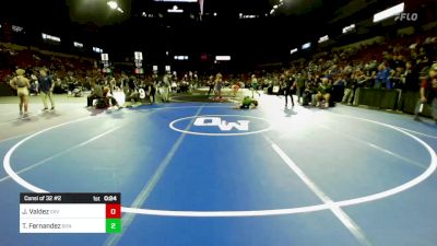 145 lbs Consi Of 32 #2 - Joshua Valdez, Servite (SS) vs Tristan Fernandez, Bonita (SS)