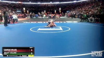 138-2A Semifinal - Brady Collins, Wray vs Charlie Miller, North Fork High School