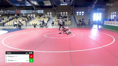 174 lbs Match - Christopher Piazza, Stevens vs Eddie Simes, Wisconsin-Lacrosse