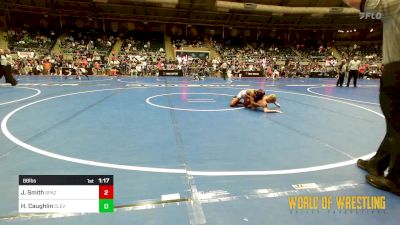 88 lbs Round Of 32 - Julian Smith, Spazz Wrestling vs Hunter Caughlin, Cleveland Take Down Club