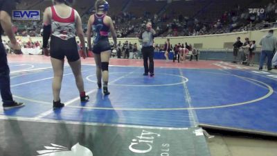 143 lbs Consi Of 8 #1 - Chloe Rubio, Hilldale vs Ava Barber, Harrah