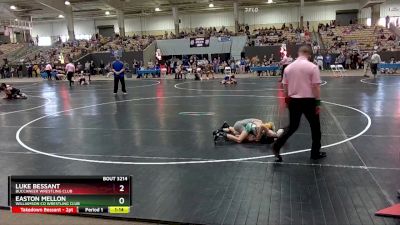 75 lbs Champ. Round 1 - Easton Mellon, Williamson Co Wrestling Club vs Luke Bessant, Buccaneer Wrestling Club