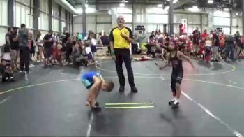 43 lbs Round 4 (6 Team) - Camila Ramirez, Pomona Elite vs Baylor Wittenburg, Untouchables Black