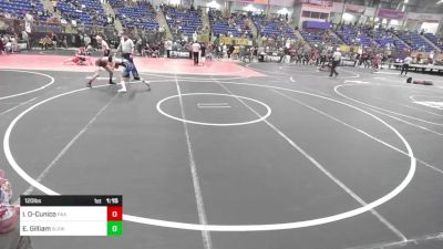 120 lbs Round Of 16 - Isaiah Olivas-Cunico, Paa vs Ezra Gilliam, Slvwc