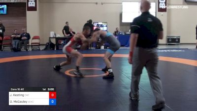 70 kg Cons 16 #2 - Jake Keating, Cavalier Wrestling Club vs Destin McCauley, Nebraska Golden Eagles Wrestling Club