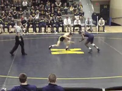 133: B.J. Futrell (Illinois) vs Zac Stevens (Michigan)