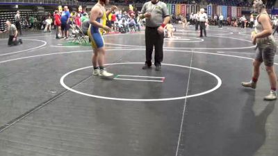 200 lbs Rd 2 - Consi Of 16 #1 - Bentley King, Montgomery vs Dante Macioce, Ligonier Valley