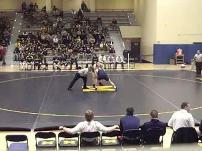 HWT: Pat Walker (Illinois) vs Ben Apland (Michigan)