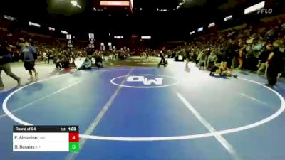 106 lbs Round Of 64 - Elijah Almarinez, Vacaville (SJ) vs Diego Barajas, St. Francis (CC)