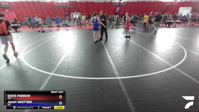 132 lbs Quarterfinal - Davis Parrow, MN vs Adam Whittier, WI