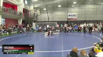 120 lbs Finals (8 Team) - Malachi Puckett, Tennessee Red vs Jace Komac, Montana Maroon