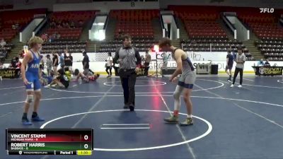 125 lbs Quarterfinals (8 Team) - Robert Harris, BadBass vs Vincent Stamm, Michigan Mafia