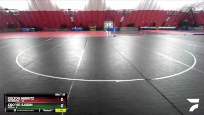 144 lbs Round 4 (16 Team) - Aidan Hackney, Reedsburg vs Nathan Nelson, Mora